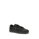 Black Calf Leather Bos Taurus Sneakers