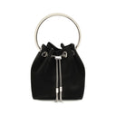 Black Silk Backet Bag