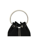 Black Silk Backet Bag