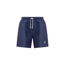 Blue Polyester Swim Shorts