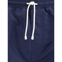 Blue Polyester Swim Shorts