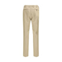 Bicolor Cotton Chino Pants