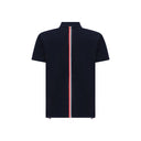 Blue Cotton Polo Shirt