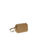 Bolso de hombro Beige de piel de becerro Bos Taurus