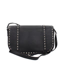Black Leather Crossbody Bag