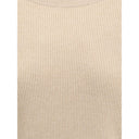 Beige Cashmere Cashmere Sweater