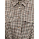 Brown Fleece Wool Pattern Shirt