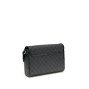 Black Polyethylene Shoulder Bag