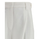 White Cotton Dress Pants