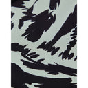 Серый шелковый клатч