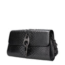 Gray Skin Clutch Bag