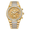 Gold Stainless Steel Bracelet Watch