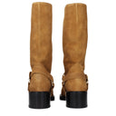 Brown Leather Ankle Boots