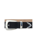 Black Calf Leather Bos Taurus Regular Belt