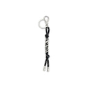 Black Recycled Polyamide Keychain