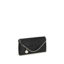 Silver Polyester Clutch Bag