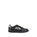 Black Calf Leather Bos Taurus Low Top Sneakers