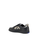Black Calf Leather Bos Taurus Low Top Sneakers
