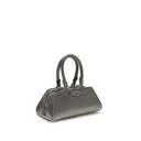 Gray Calf Leather Bos Taurus Shoulder Bag