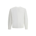White Cotton Sweatshirt