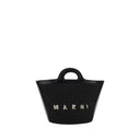 Black Cotton Shoulder Bag