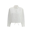 White Cotton Shortsleeve Shirt