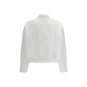White Cotton Shortsleeve Shirt