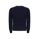 Blue Fleece Wool Sweatshirt
