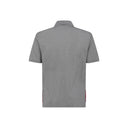 Gray Cotton Polo Shirt