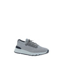 Gray Rubber Low Top Sneakers