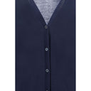 Blue Cashmere Cardigan