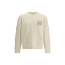 Cream Wool Sweatshirt
