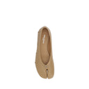 Beige Lamb Ovis Aries Aries Ballet Flats