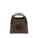 Brown Fabric Handbag