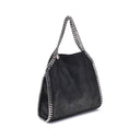 Black Polyester Shoulder Bag
