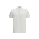 White Cotton Polo Shirt