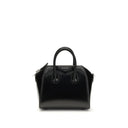 Black Calf Leather Bos Taurus Handbag