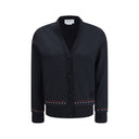 Black Cotton Cardigan