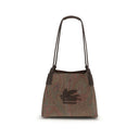 Brown Pvc Shoulder Bag