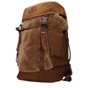 Brown Fabric Backpack