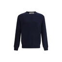 Blue Nylon Sweatshirt