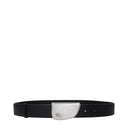 Black Leather Regular Belt