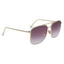 Gold Metal Sunglasses