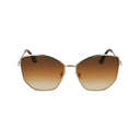 Gold Metal Sunglasses