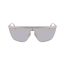 Gray Metal Sunglasses