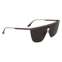Gray Metal Sunglasses