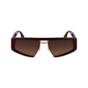 Red Metal Sunglasses