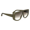 Green Injected Sunglasses