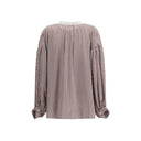 Bordeaux Viscose Pattern Shirt