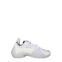 White Leather Athletic Sneakers